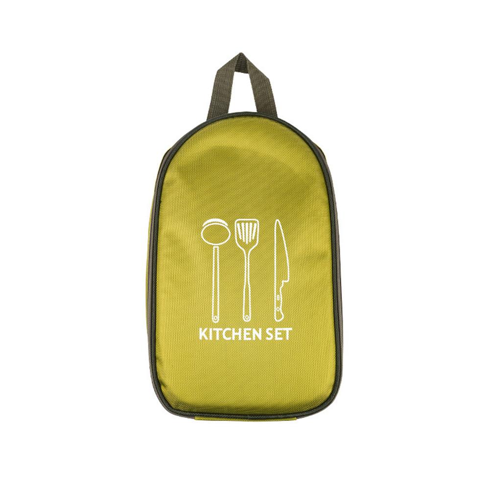 Túi đựng dụng cụ nấu ăn di động cắm trại ngoài trời, vải Oxford Fabress