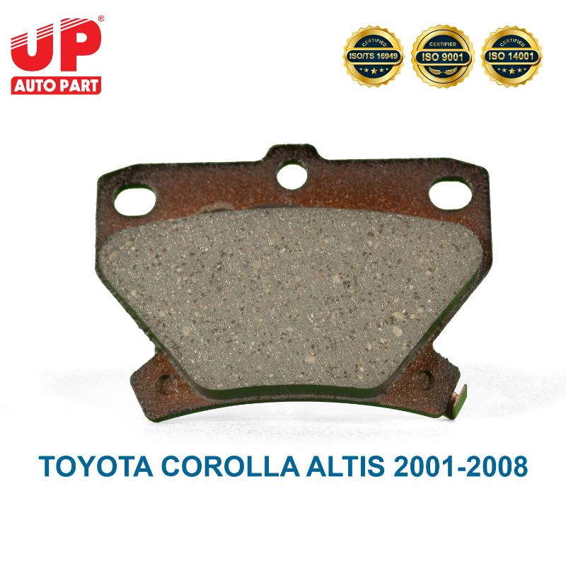 Má phanh bố thắng đĩa sau TOYOTA COROLLA ALTIS 2001-2008