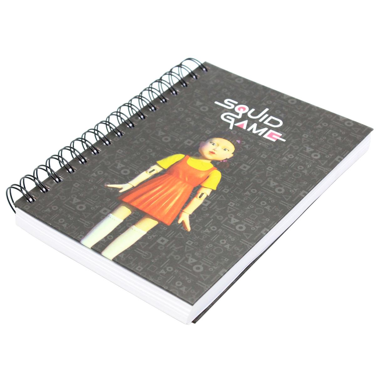Sổ Lò Xo Squid Game - Ô Vuông - 120 Trang 90gsm - Main Paper NFJC022-01
