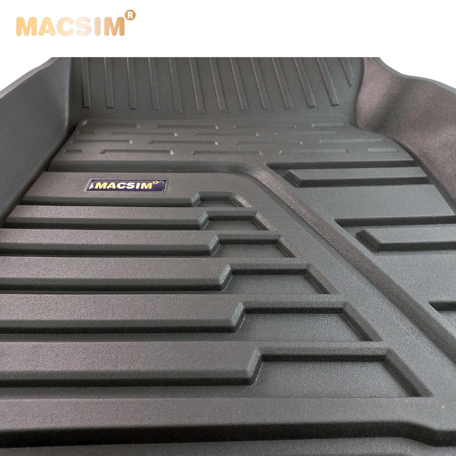 Thảm lót sàn ô tô Hyundai sonata 2020-nay Nhãn hiệu Macsim chất liệu nhựa TPE đúc khuôn cao cấp - màu đen