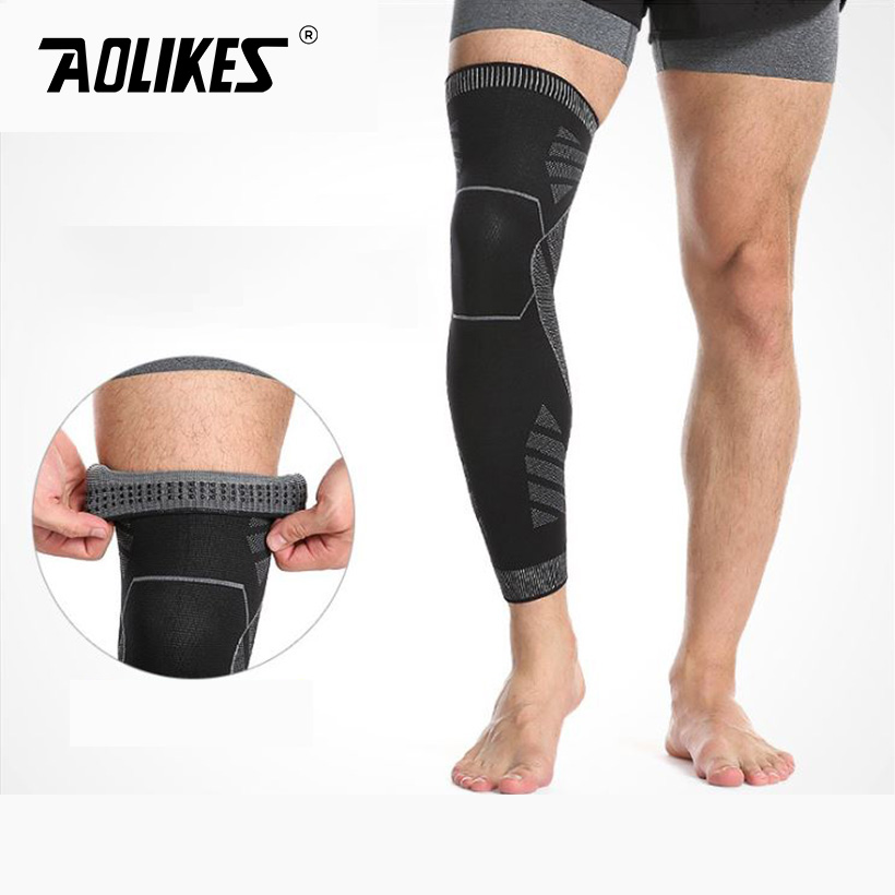 Đai bó gối dài AOLIKES A-7060 bảo vệ đầu gối chống nắng Elastic long leggings