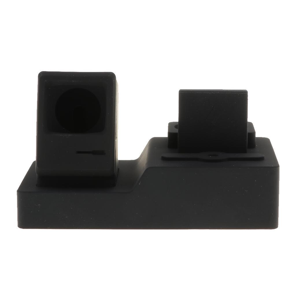 3 In 1 Silicone Charger Stand Charging Dock for iPhone Watch