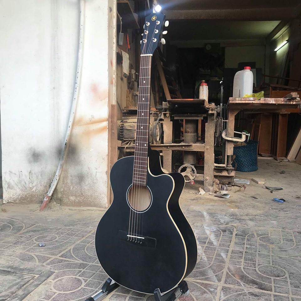 ĐÀN GUITAR CÓ TY,guitar acoustic ET-75SV cho người mới tập chơi bảo hành 12 tháng