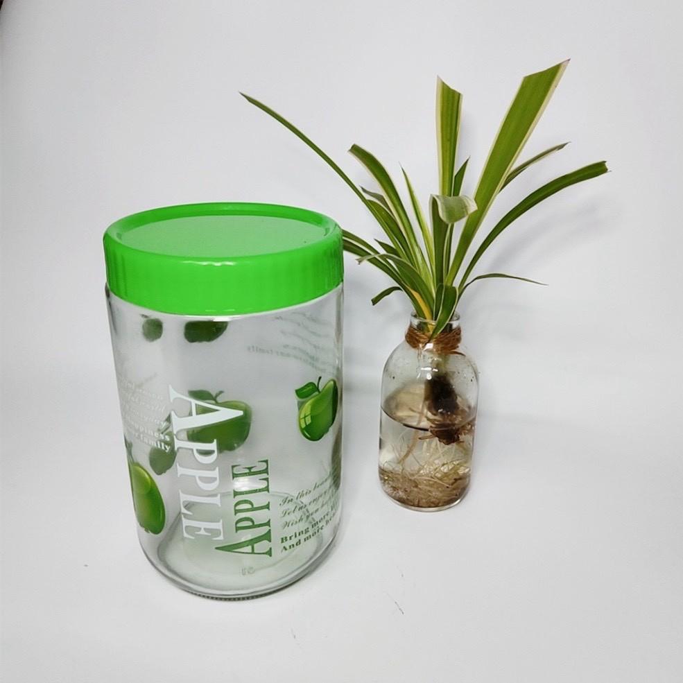 Lọ thủy tinh đựng gia vị giấm ớt hoạc ngâm mật ong dung tích 1l/ 2l