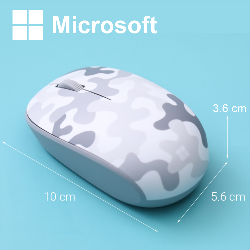 Chuột Không Dây Bluetooth Microsoft Camo - Hàng Chính Hãng