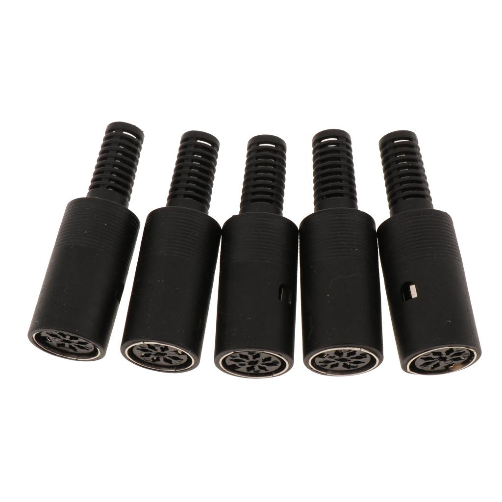 Mini Pin Female Plug Audio Jack Connector for Keyboard/Mouse DIY 3 Pin