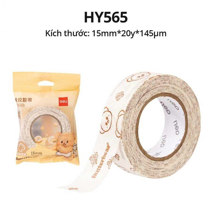 Băng Dính Giấy Deli HY565