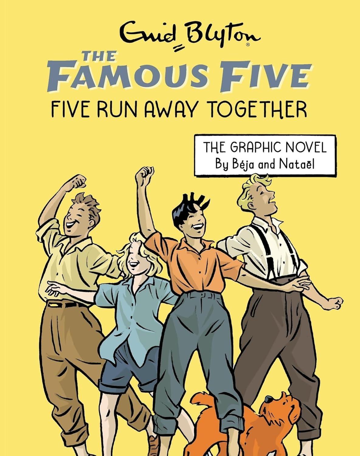 Sách ngoại văn: Famous Five Graphic Novel - Five Run Away Together