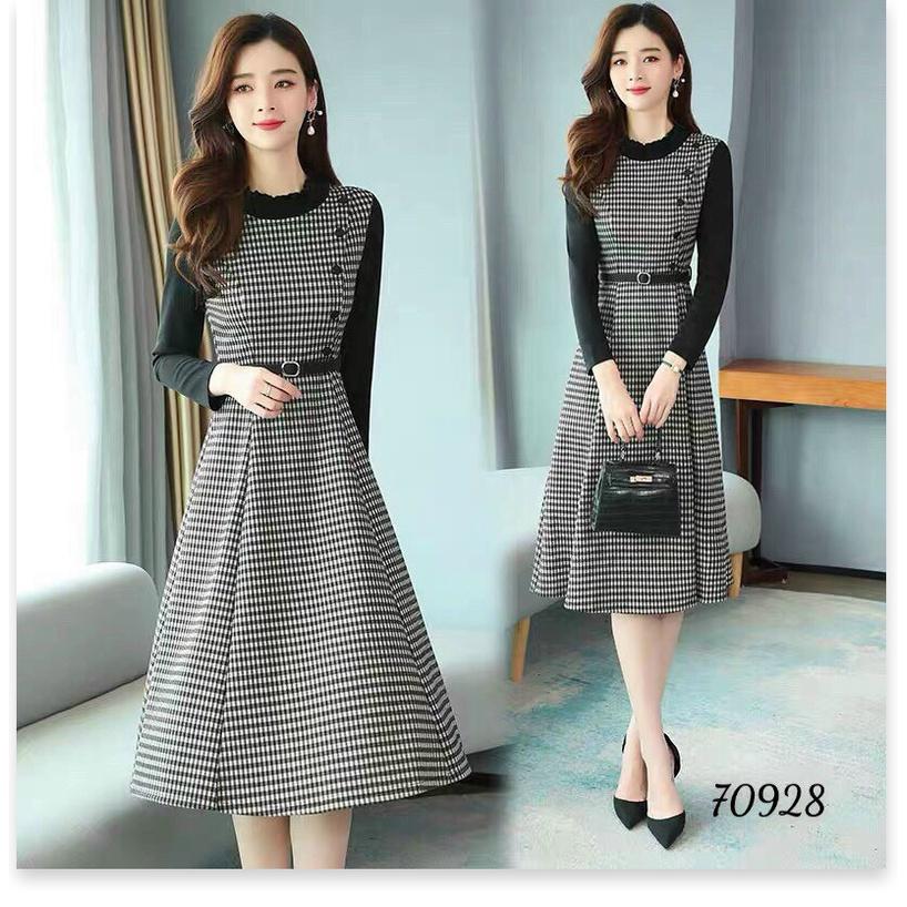 ĐẦM XÒE VOAN LỤA NỮ HỌA TIẾT CỰC ĐẸP