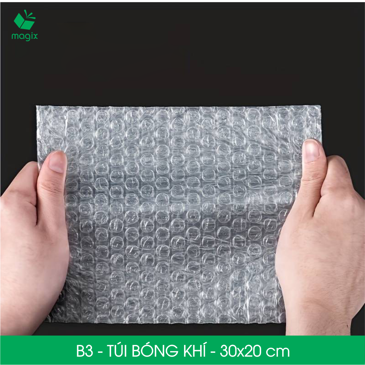 B3 - 30x20 cm - 100 Túi bóng khí chống sốc đóng hàng - Túi gói hàng, bọc chống sốc, xốp chống sốc