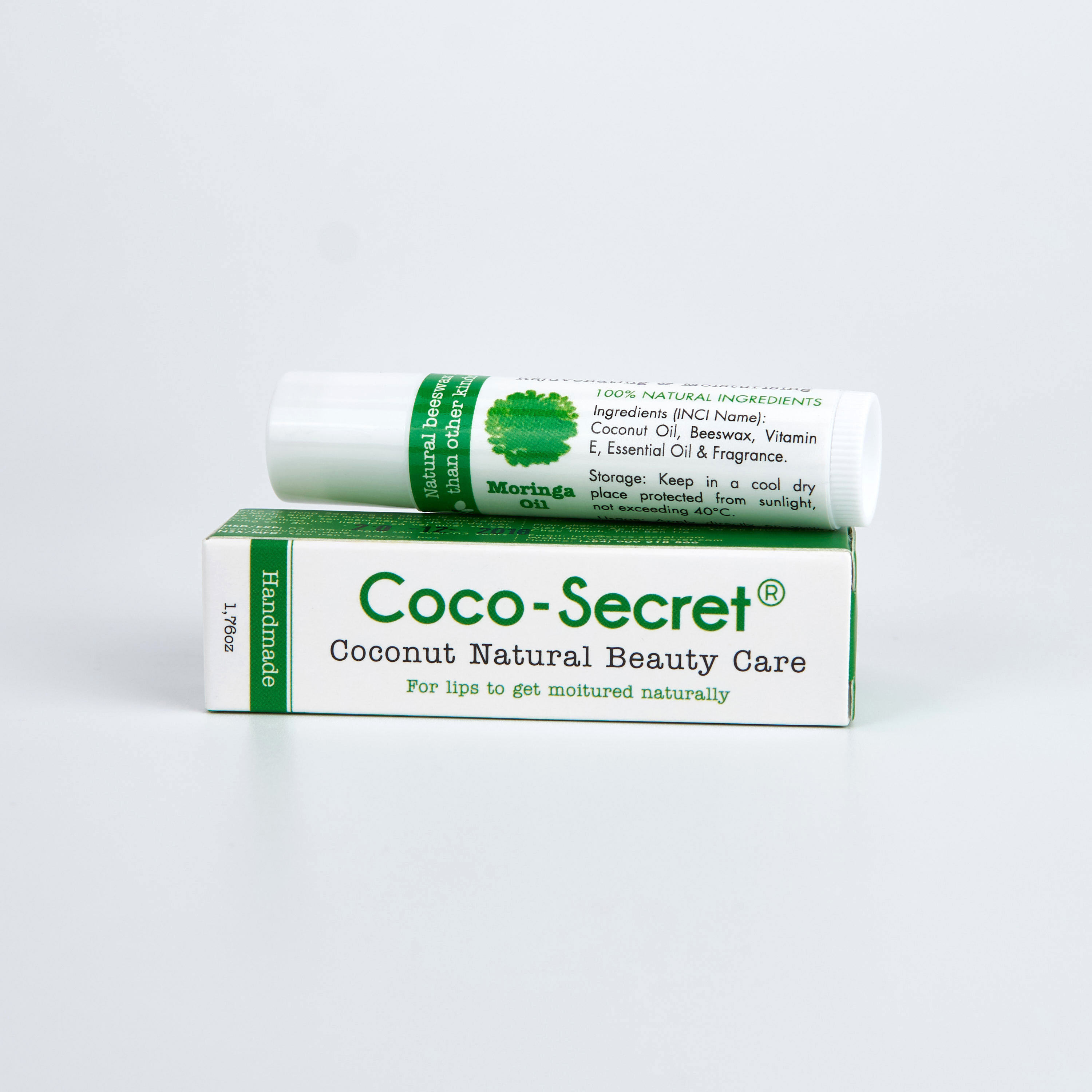 Son dưỡng môi Coco Secret - tinh dầu hạt chùm ngây 5gram