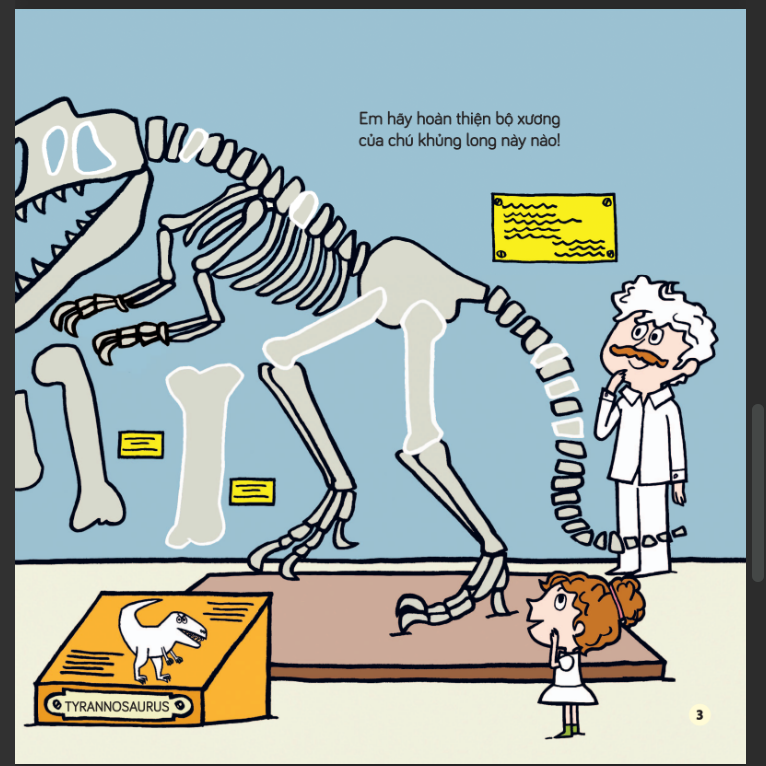 Tô Màu Khám Phá Thế Giới- Khủng Long