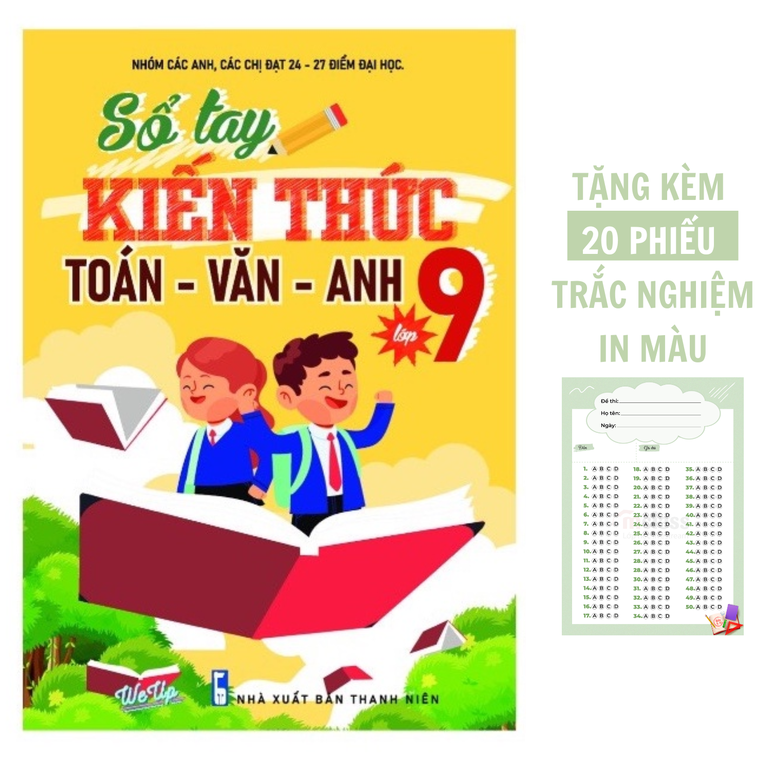 Sách- Sổ tay toán văn anh lớp 9