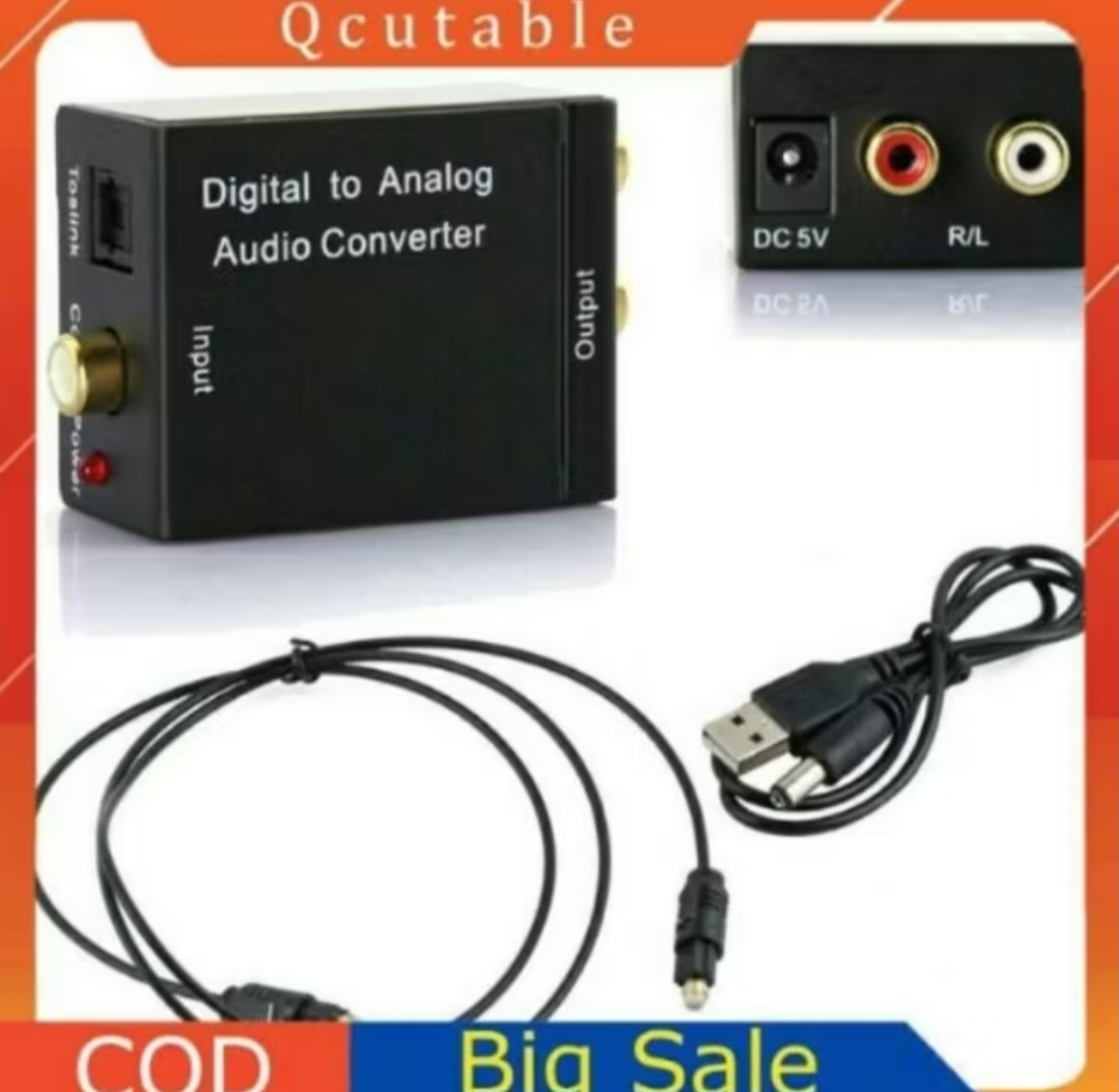 BỘ CHUYỂN ĐỔI ÂM THANH TỪ TIVI RA LOA CÁP QUANG CAO CẤP