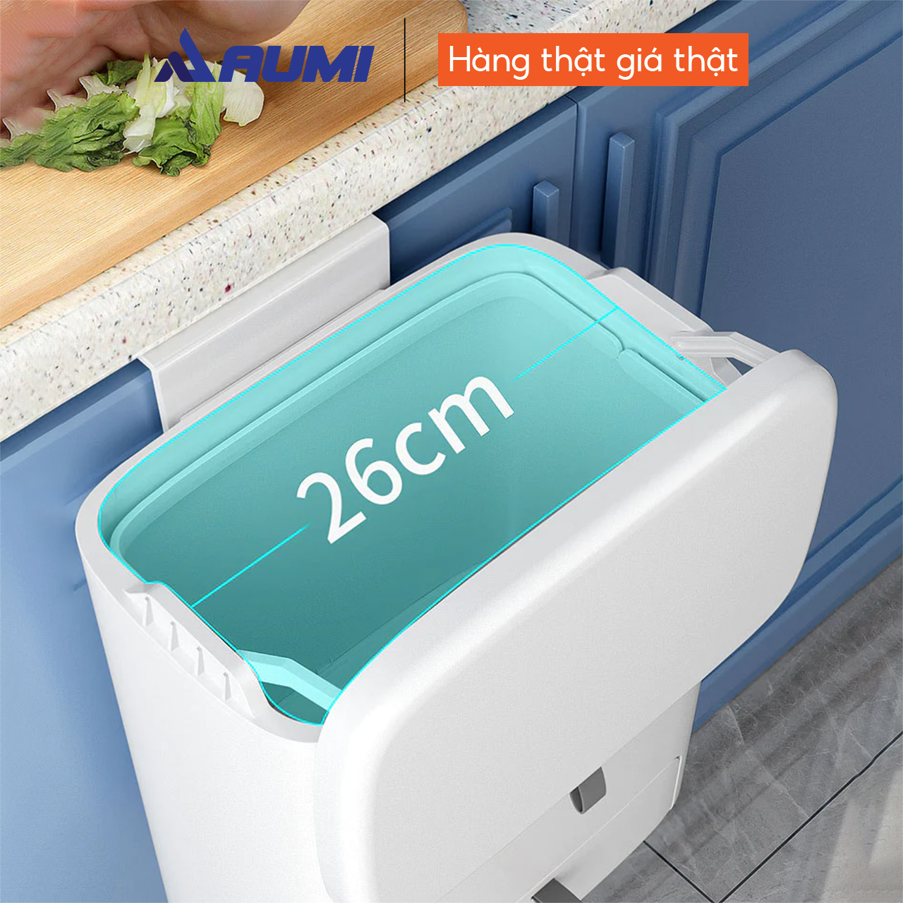 Thùng rác treo tủ bếp Joybos HG01