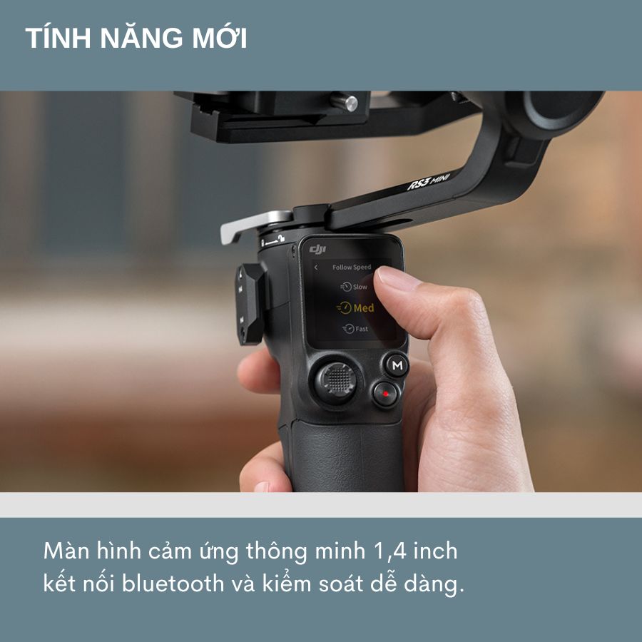 Tay cầm chống rung DJI RS 3 Mini / Ronin SC - Gimbal máy ảnh 3 trục ổn định,  thời lượng pin 10 giờ - Hàng nhập khẩu