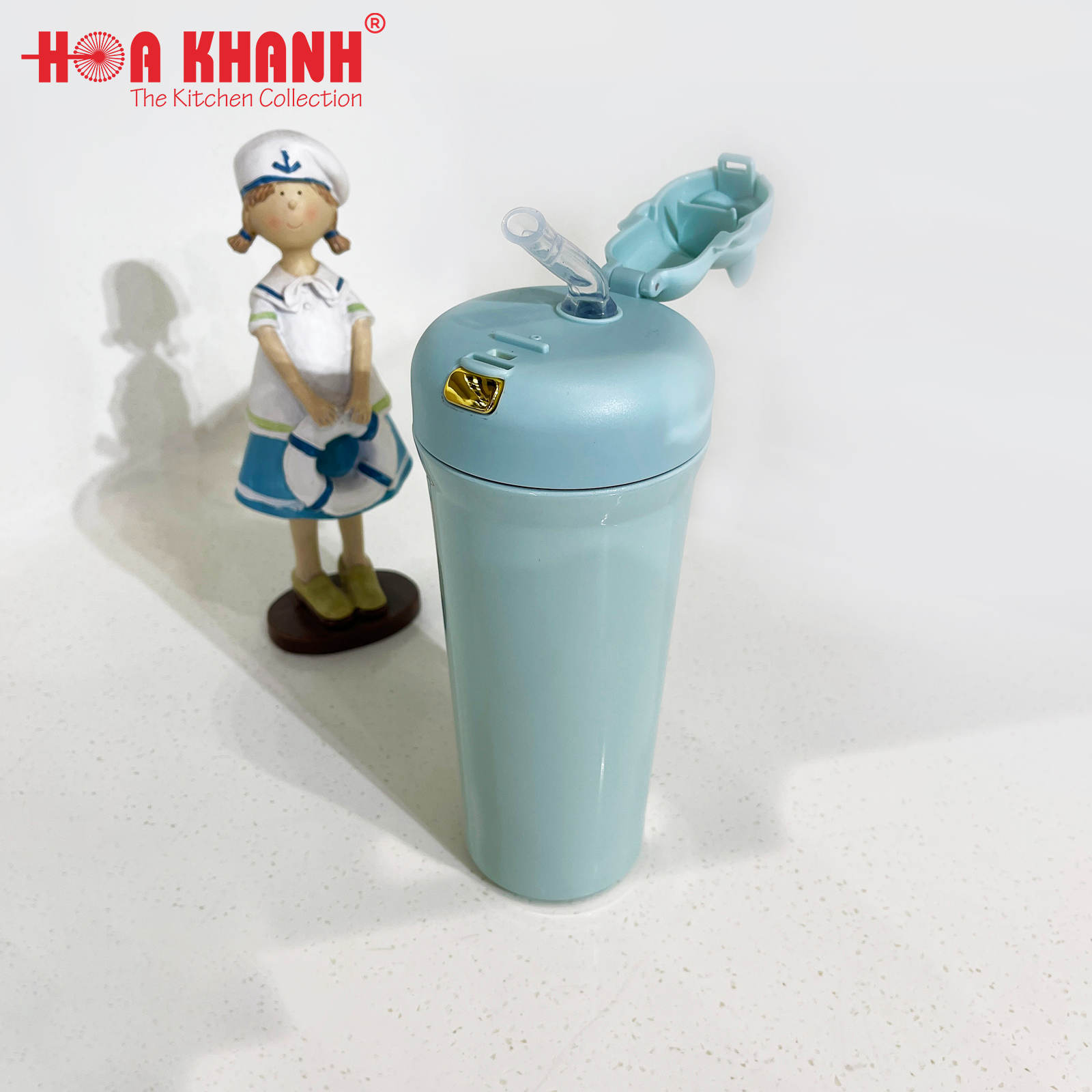 BÌNH GIỮ NHIỆT NẮP MÈO 500ML - A06-BND058