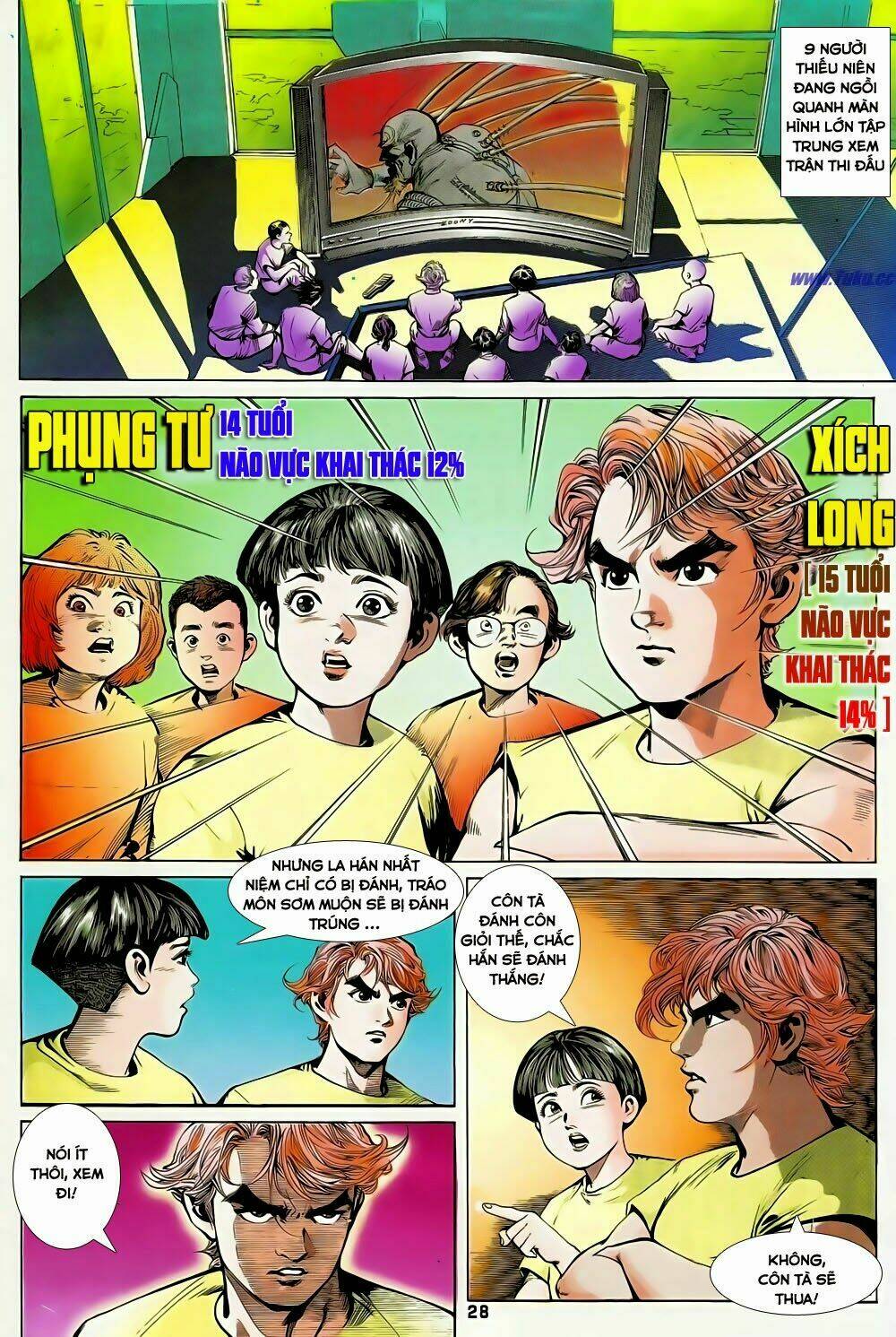 long hổ ngũ thế chapter 1 28