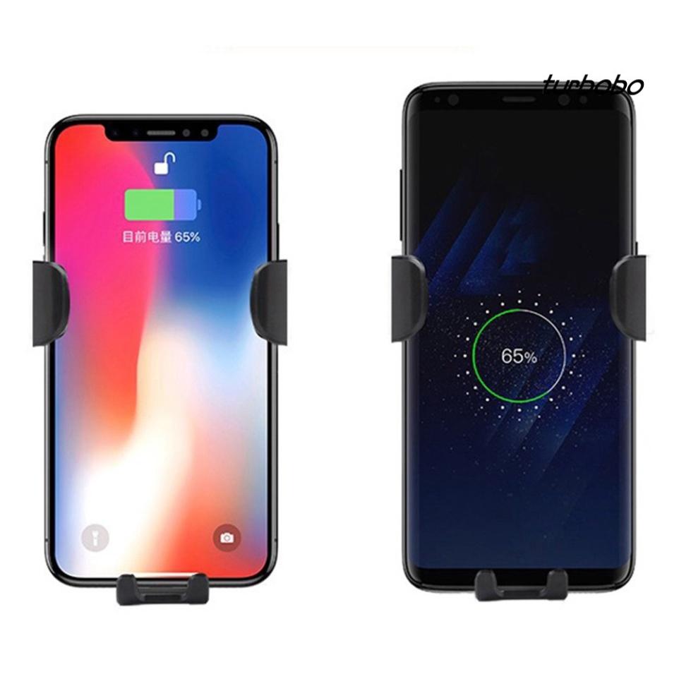 Đế sạc không dây 10W, giá đỡ sạc không dây tích hợp sạc nhanh trên xe hơi dành cho iPhone Samsung Huawei