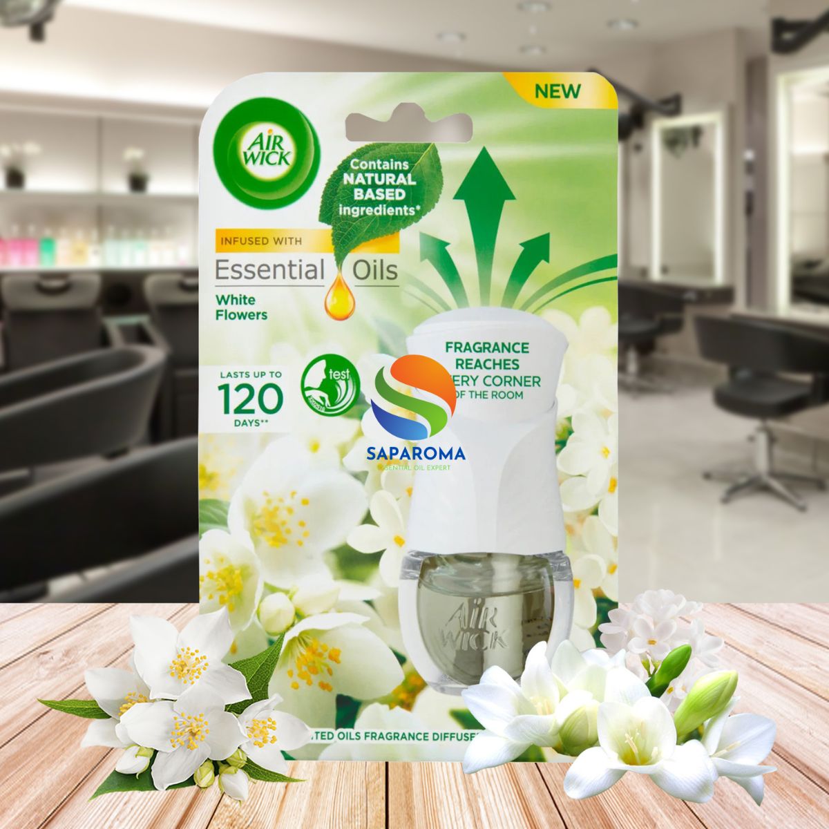 Bộ tinh dầu thơm phòng Air Wick 19ml, nhập khẩu Châu Âu