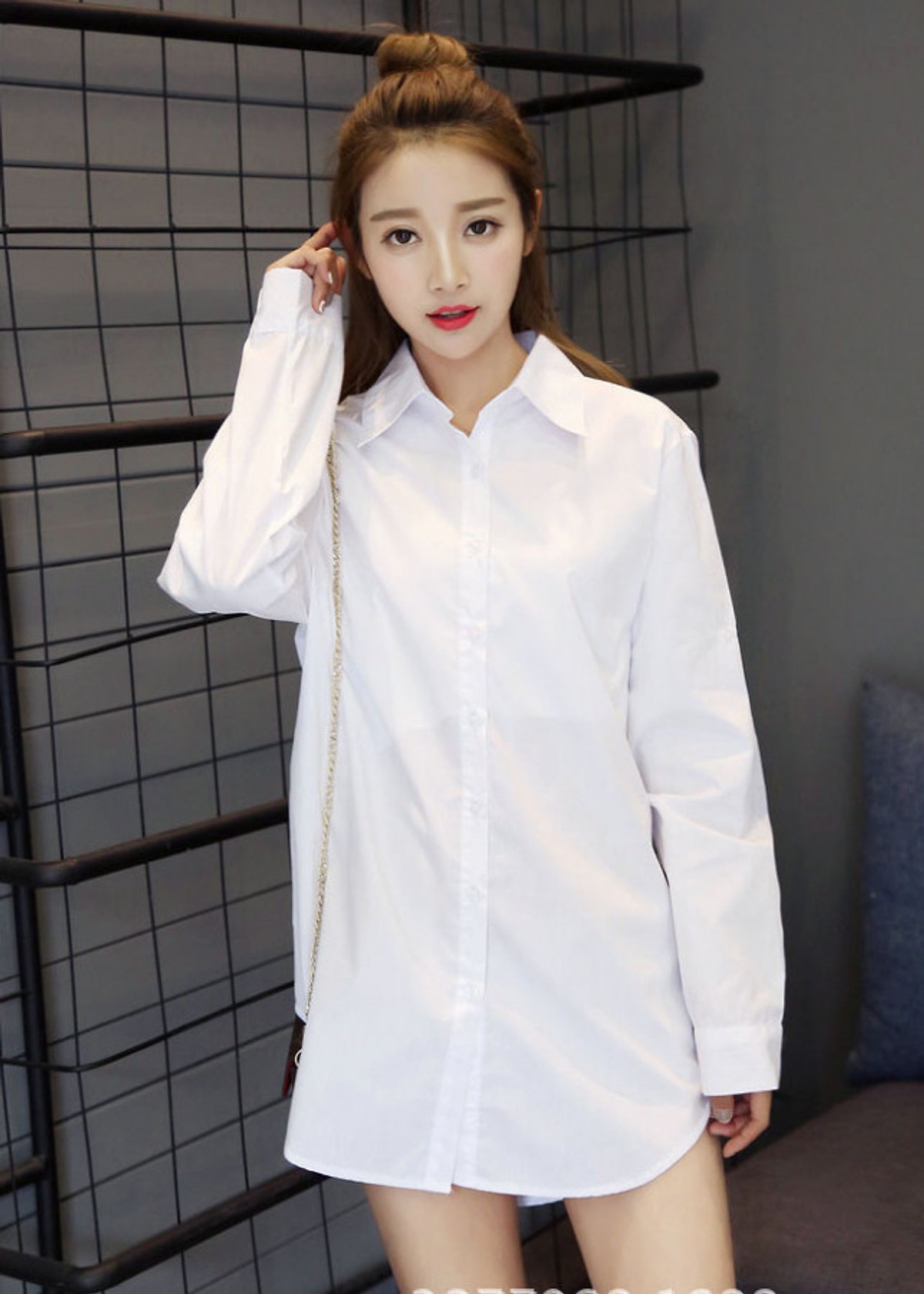 Sơ mi nữ mặc giấu quần Haint Boutique 165