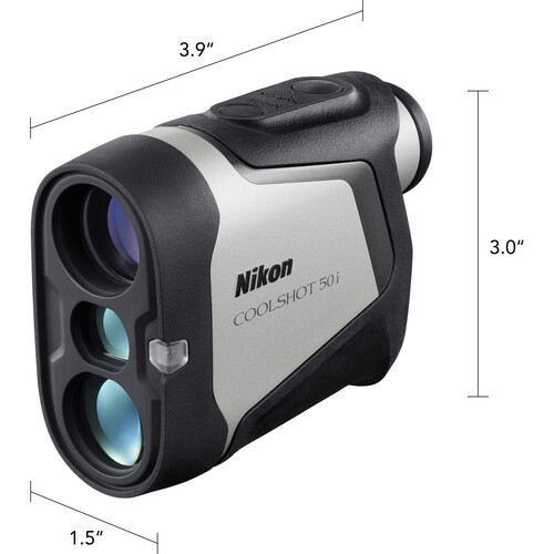 Ống nhòm Nikon Coolshot 50i - Chống nước chuẩn IPX4 - Hàng chính hãng