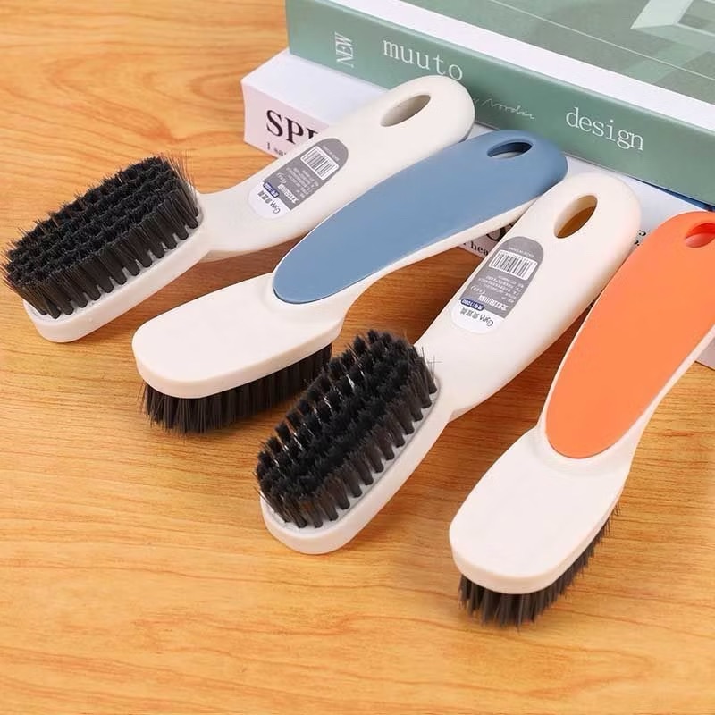 Bàn chải chà giày dép quần áo đa năng mini có tay cầm tiện lợi - Giao ngẫu nhiên