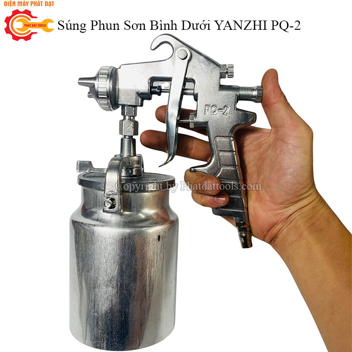 Súng Phun Sơn Bình Dưới YANZHI PQ-2-Dung Tích 1000ml