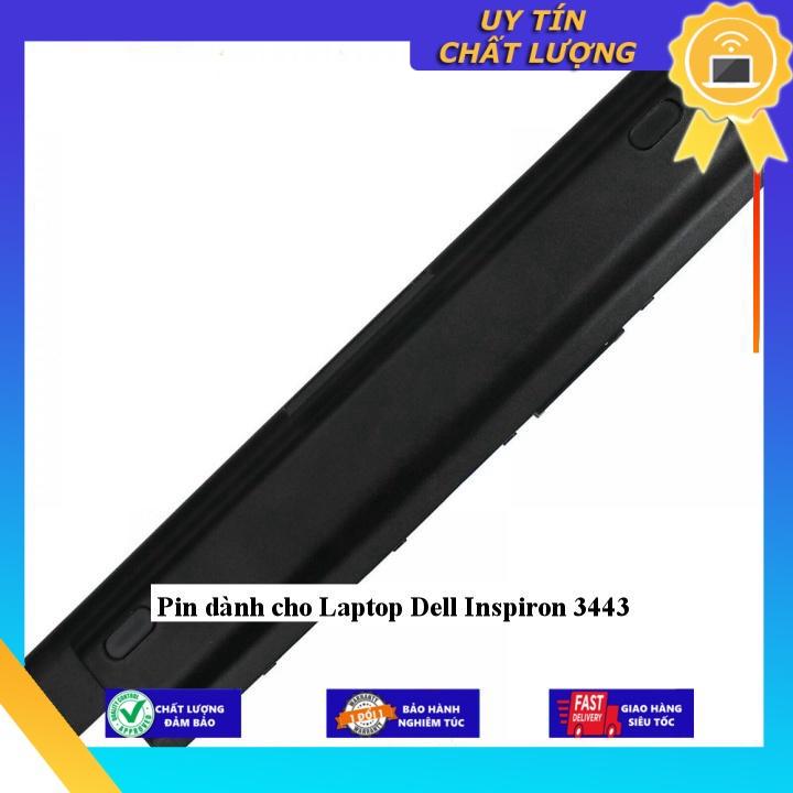 Pin dùng cho Laptop Dell Inspiron 3443 - Hàng Nhập Khẩu  MIBAT746