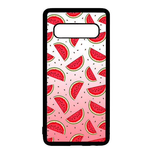 Ốp lưng điện thoại dành cho Samsung S10 Họa Tiết Dưa Hấu