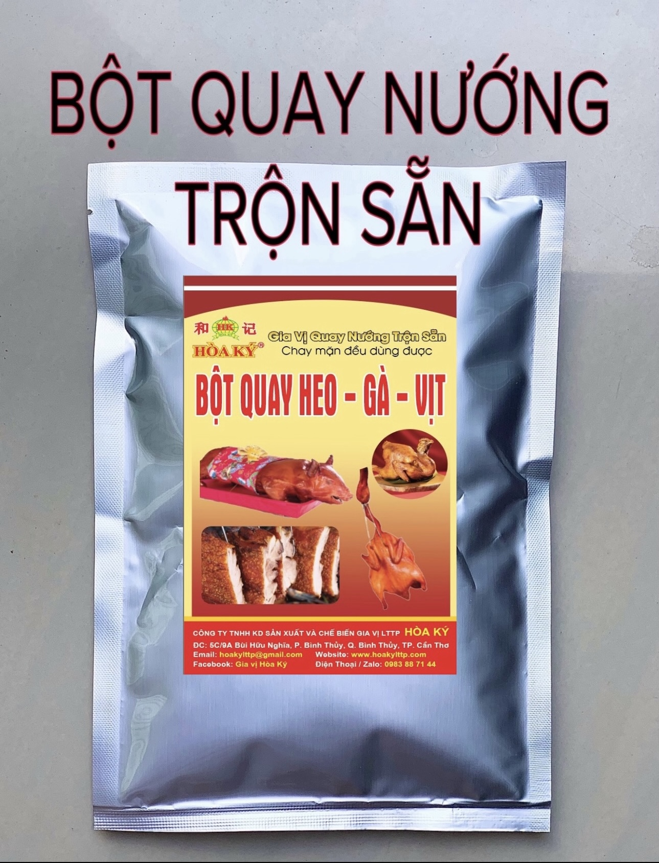 BỘT QUAY HEO trộn sẵn Hoà Ký 500gr