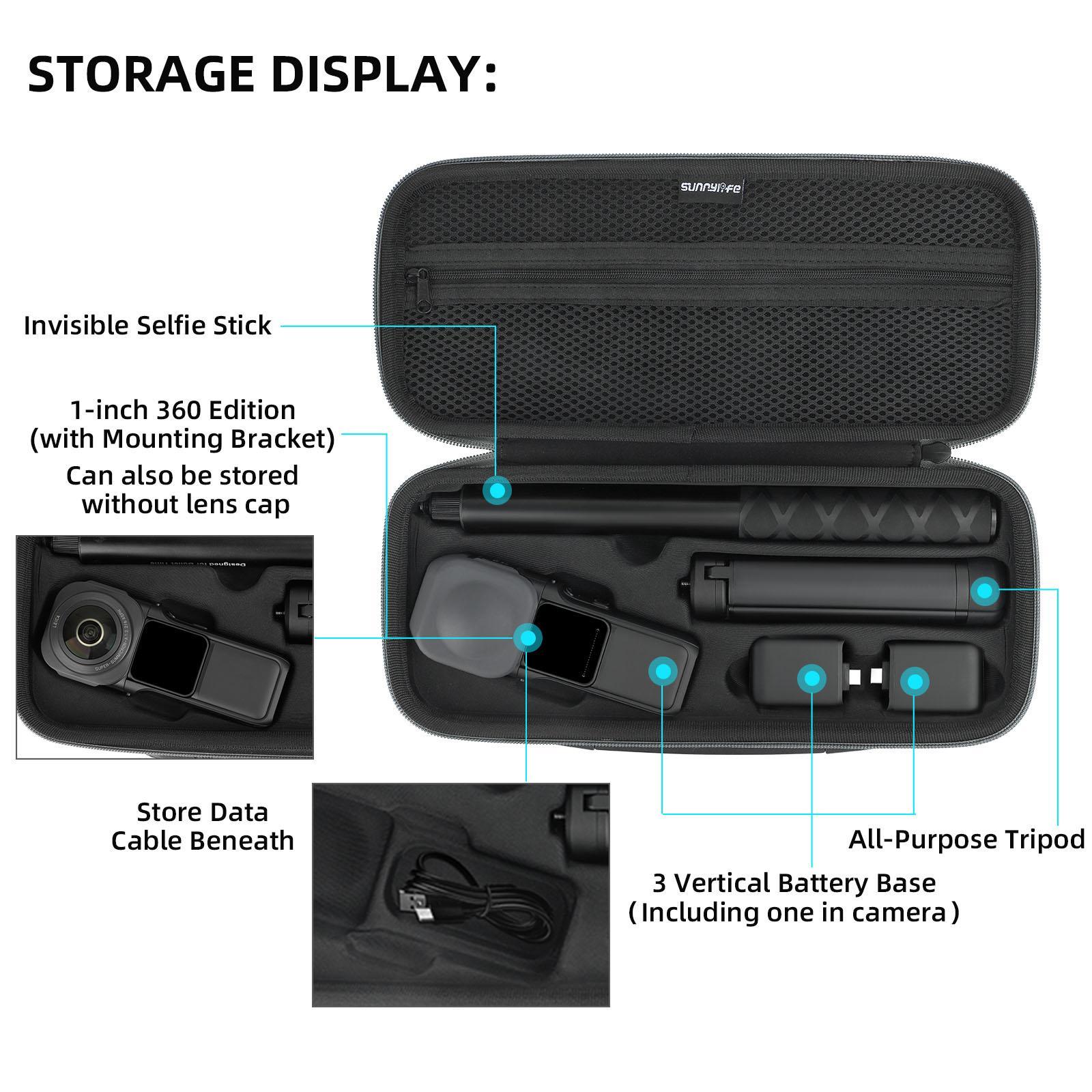 Carrying Case Protective Durable Storage Case Box Portable for Accessories