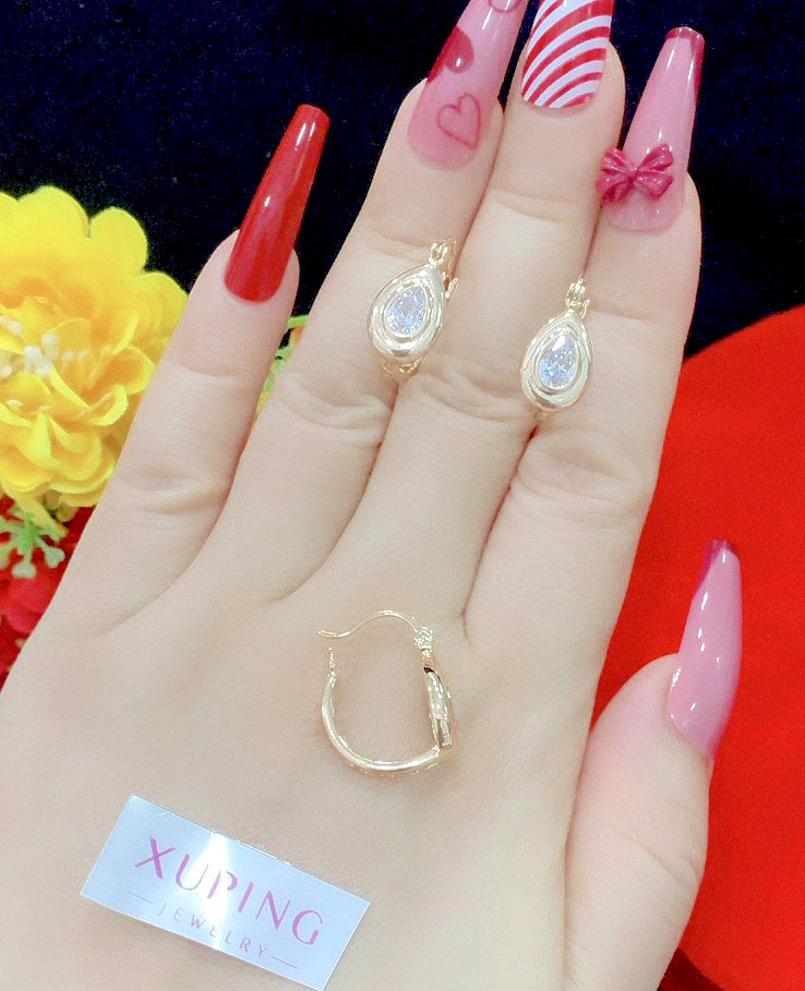 Bông tai nữ mạ vàng xuping mẫu 06.170922