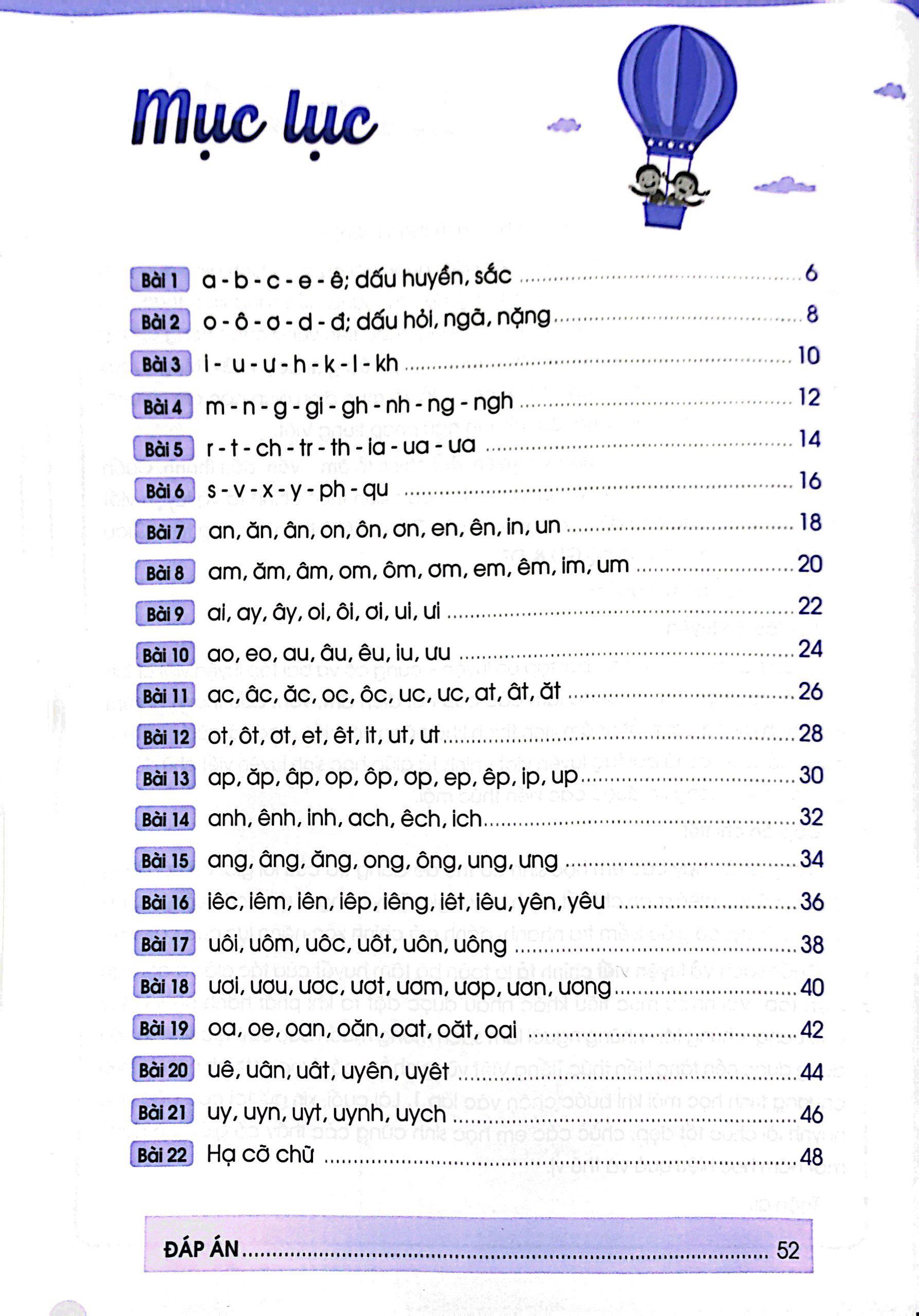 Vở Luyện Viết Chính Tả Lớp 1 - Âm-Vần-Dấu Thanh