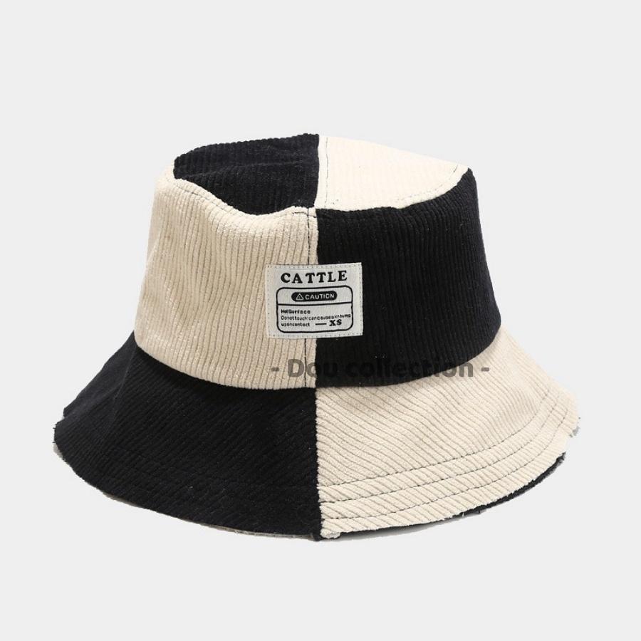 Mũ Nón Bucket Retro Unisex Vành Ngắn Phôi 2 Màu Phong Cách Hàn Quốc - Chất Liệu Nhung - Mã NV034