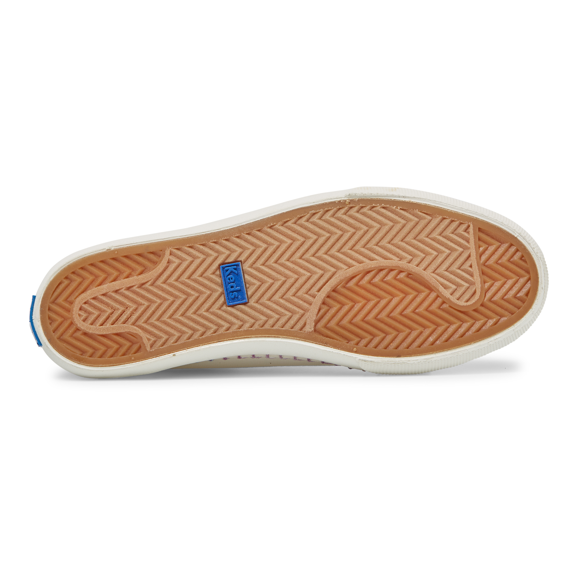 Giày Thể Thao Keds Nữ- Jump Kick Whipstitch Foxing Canvas Cream- KD066305