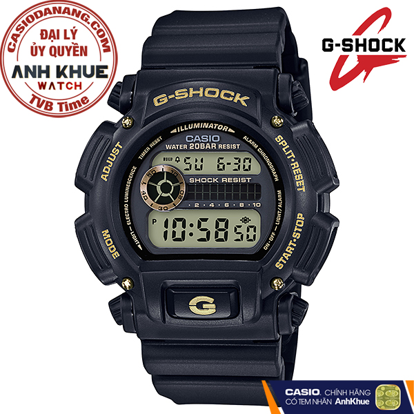 Đồng hồ nam dây nhựa Casio G-Shock chính hãng DW-9052GBX-1A9DR