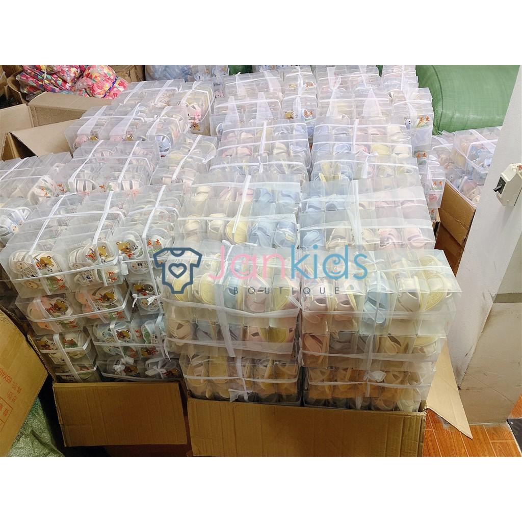 Dép tập đi ĐẾ CAO SU chống trơn trượt, bền đẹp cho bé