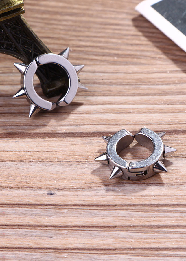 Bông tai kẹp BT284 (Màu Bạc)