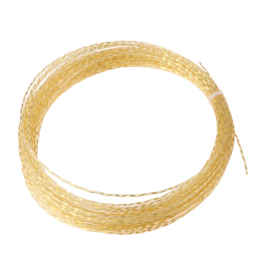 Durable Badminton Racket String Tennis String Racquet Replacement Lines 1.35mm - Nylon