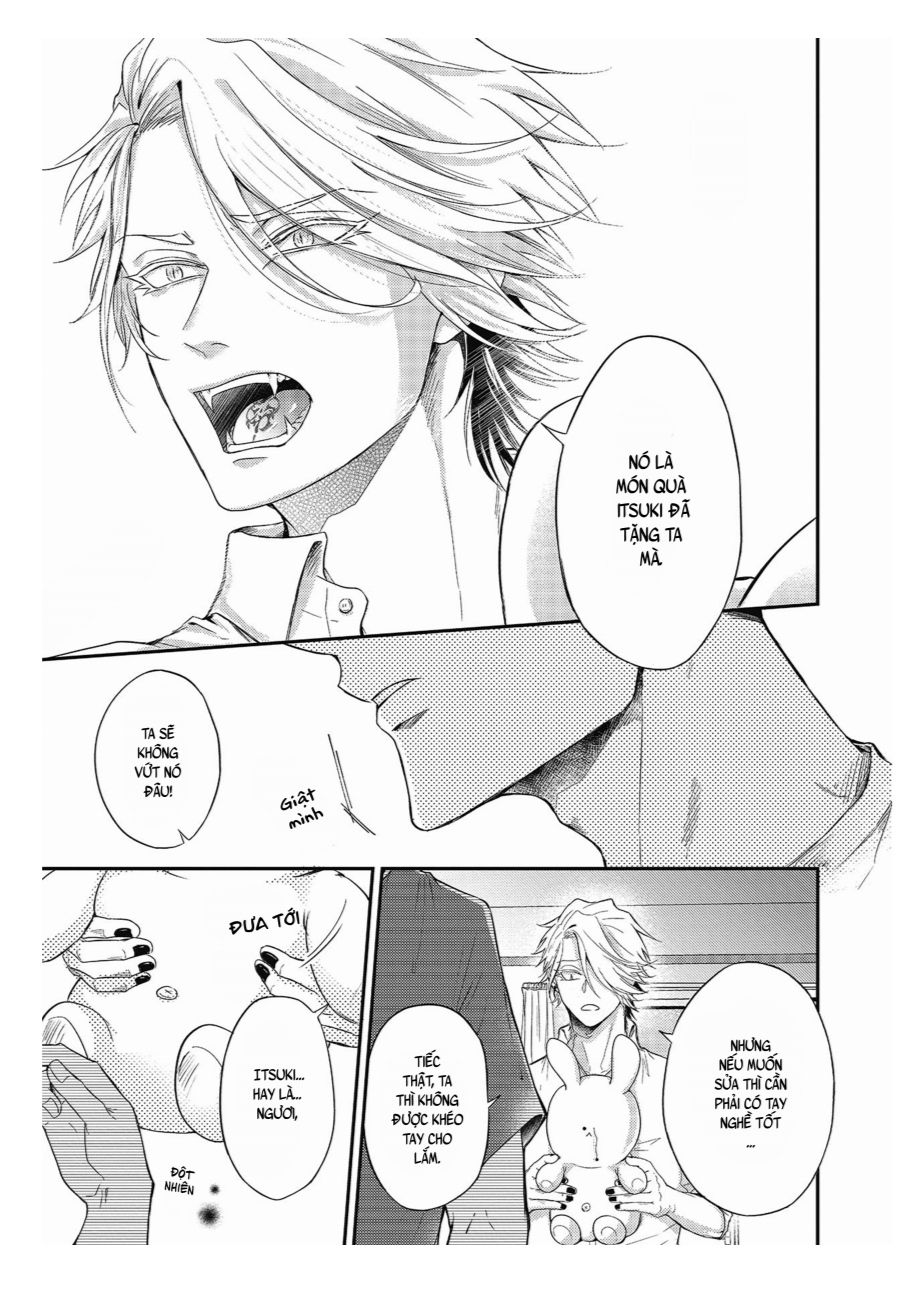[18+] vết cắn tình yêu khô khan và giả dối chapter 3 16