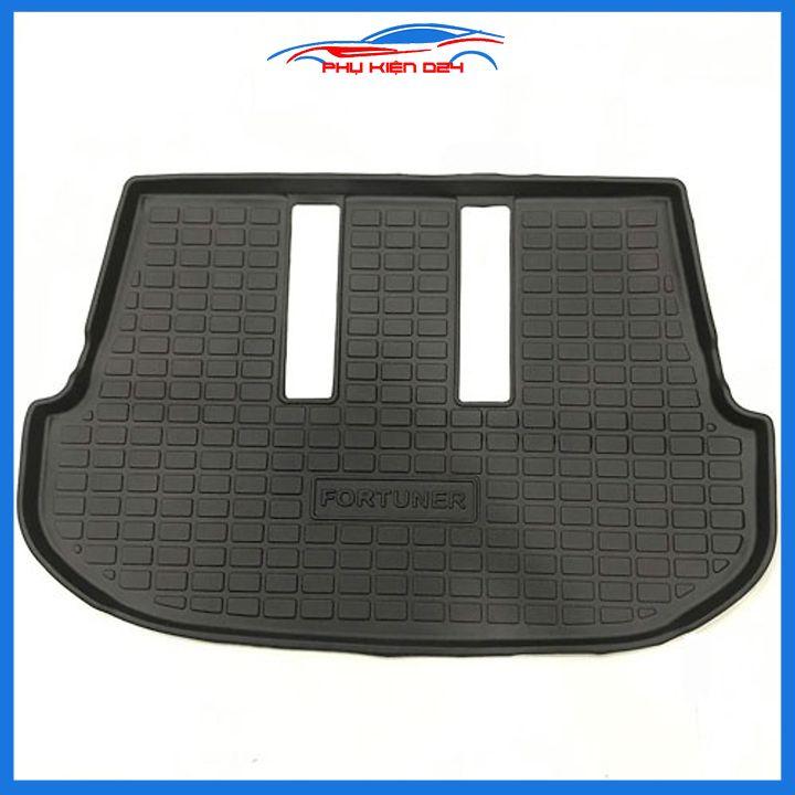 Thảm nhựa lót cốp Fortuner 2017-2018-2019-2020-2021-2022 nhựa dẻo dày dặn đàn hồi tốt