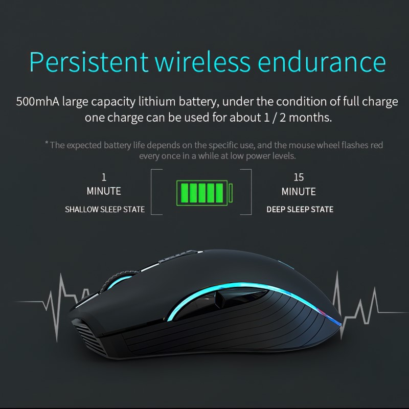 Chuột Không Dây GX9 - Bluetooth + Wireless 2.4G - Pin sạc - Chống ồn - hàng nhập khẩu