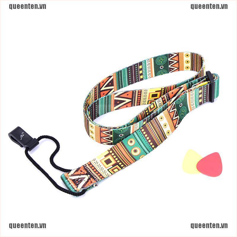 Adjustable Nylon Printing Style Ukulele Strap Ukulele guitar Accessories QUVN