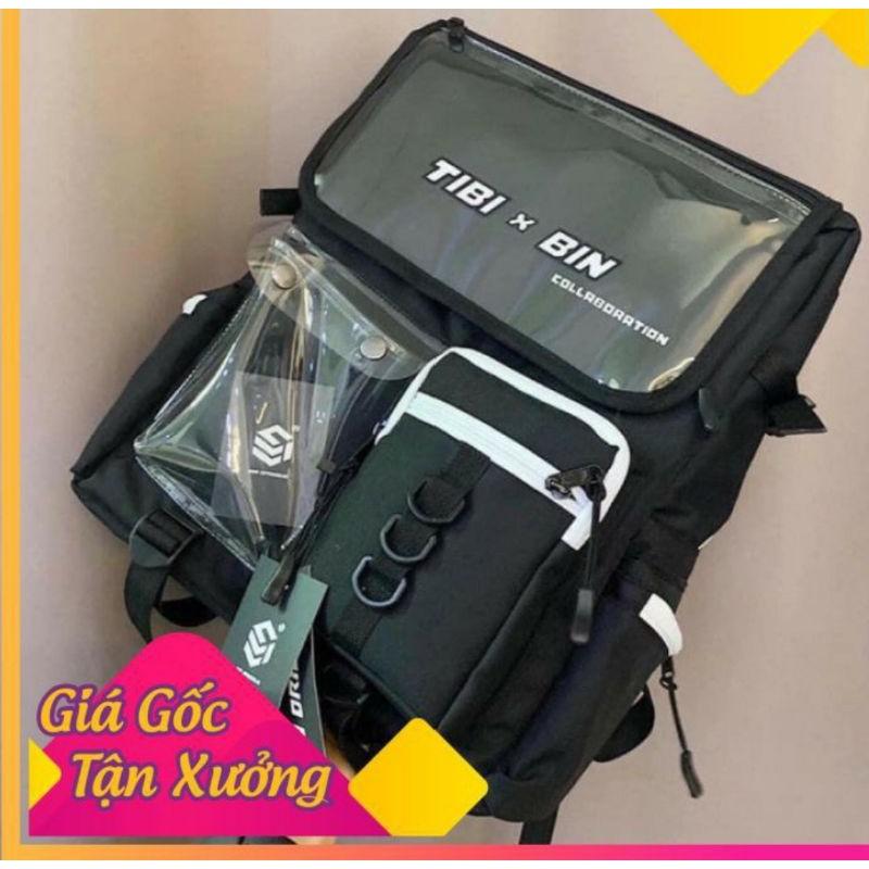 Túi đeo chéo bò sữa + balo