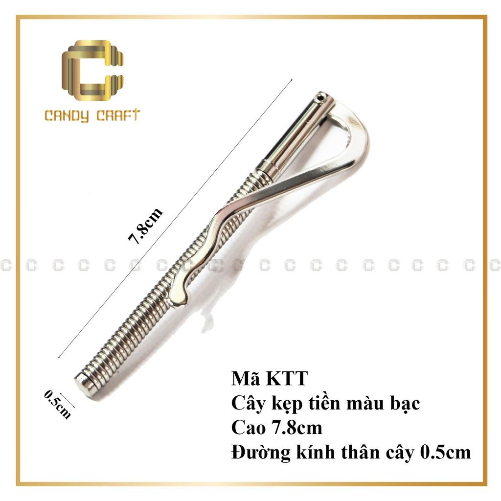 Cây kẹp tiền - 1 cây Vàng 7.8cm