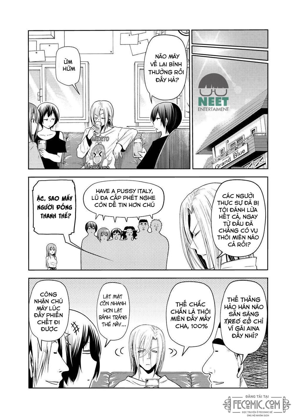 cô gái thích lặn - grand blue chapter 76 49