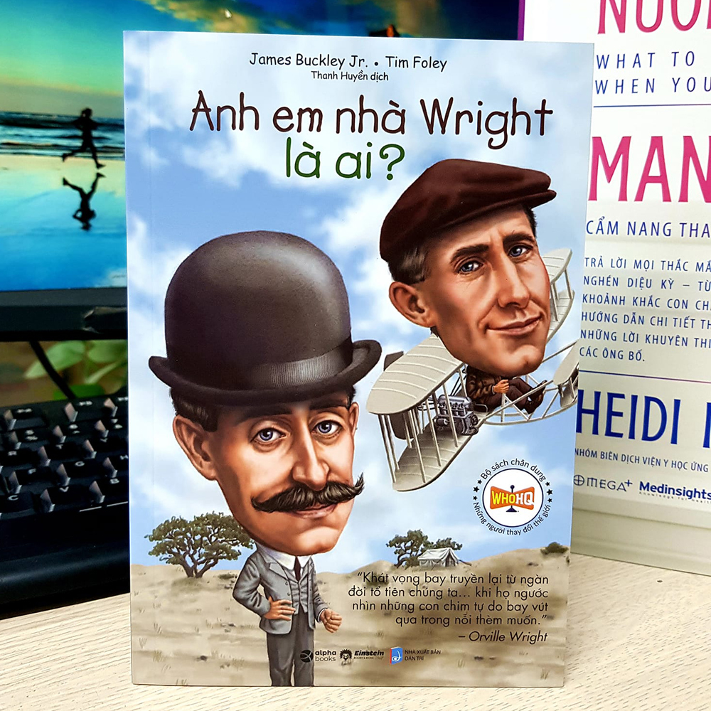 Sách - Bộ Sách Chân Dung - Những Người Thay Đổi Thế Giới: Anh Em Nhà Wright Là Ai? 59K