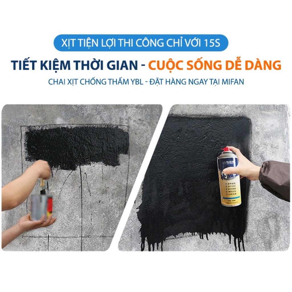 Bình xịt chống thấm, chống dột chống thấm nước hiểu quả sử dụng trên mọi loại bề mặt đa năng