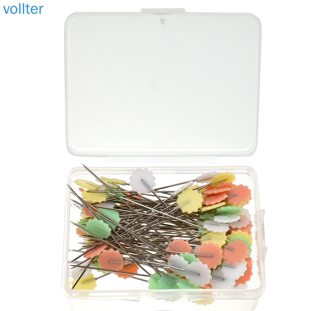 Set 100 Kim Thêu Nhiều Màu Sắc Xinh Xắn Tiện Dụng